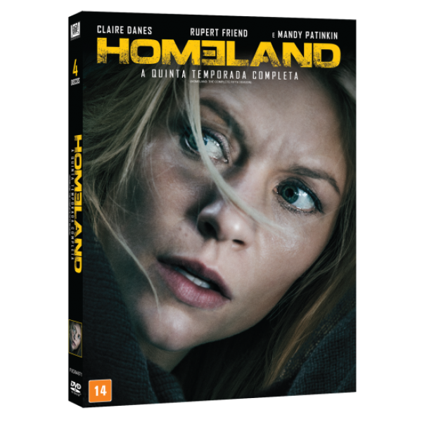 Box Homeland A Quinta Temporada Completa Dvd S